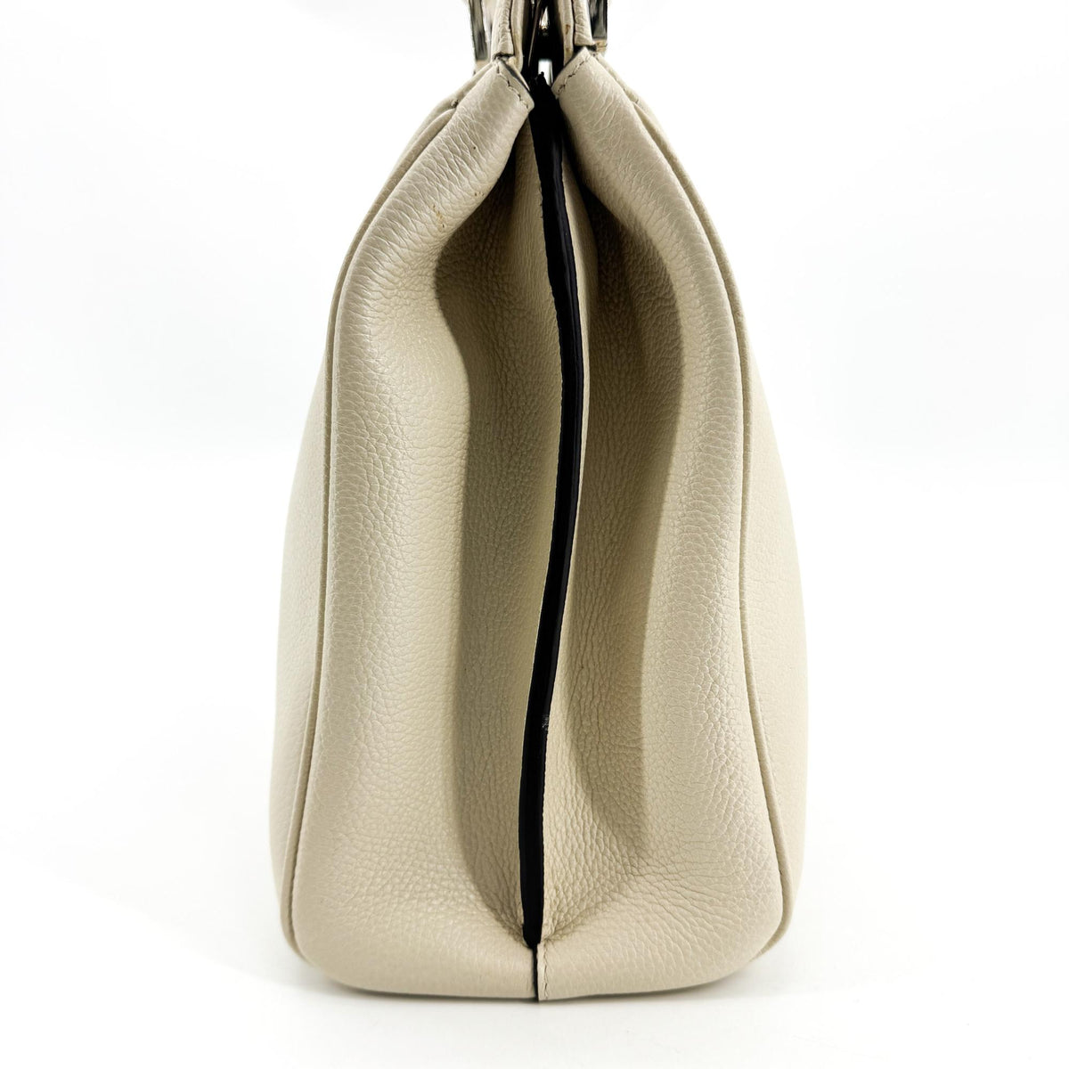 Gucci Zumi Small Top Handle Bag Ecru