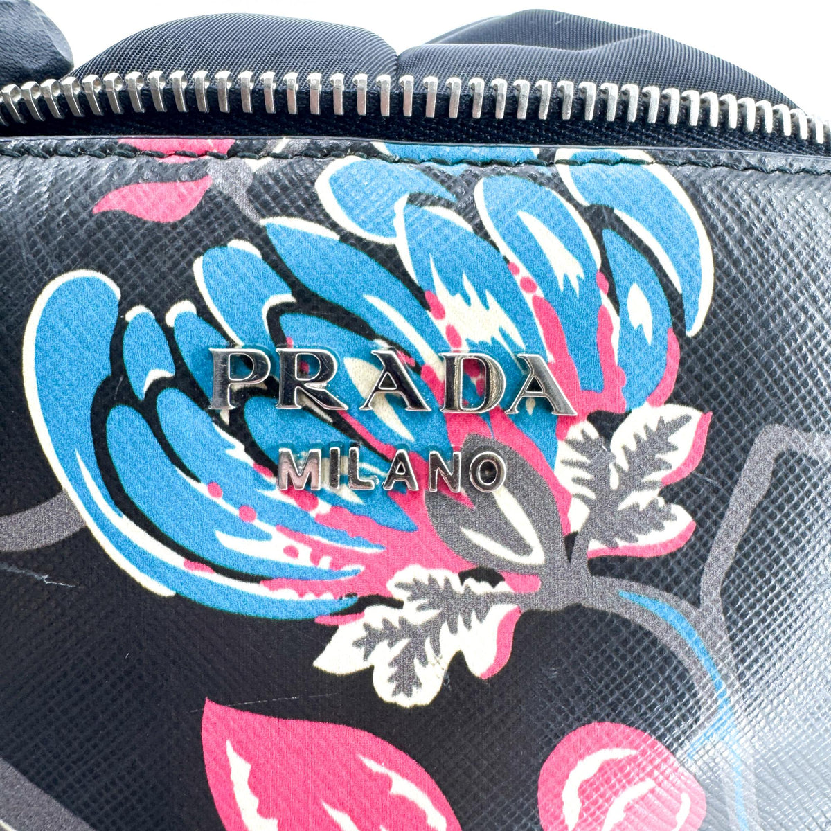 Prada Tessuto Nylon Foldable Tote Bag Black