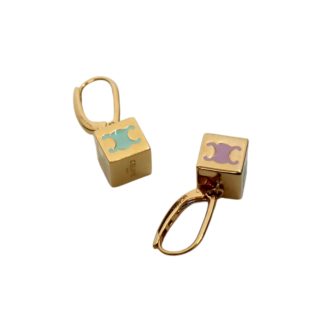 Céline Triope Cube Earrings