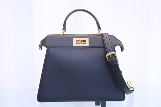 Peekaboo ICU Small Black Tote Bag 8BN327 AFLO F1E8A