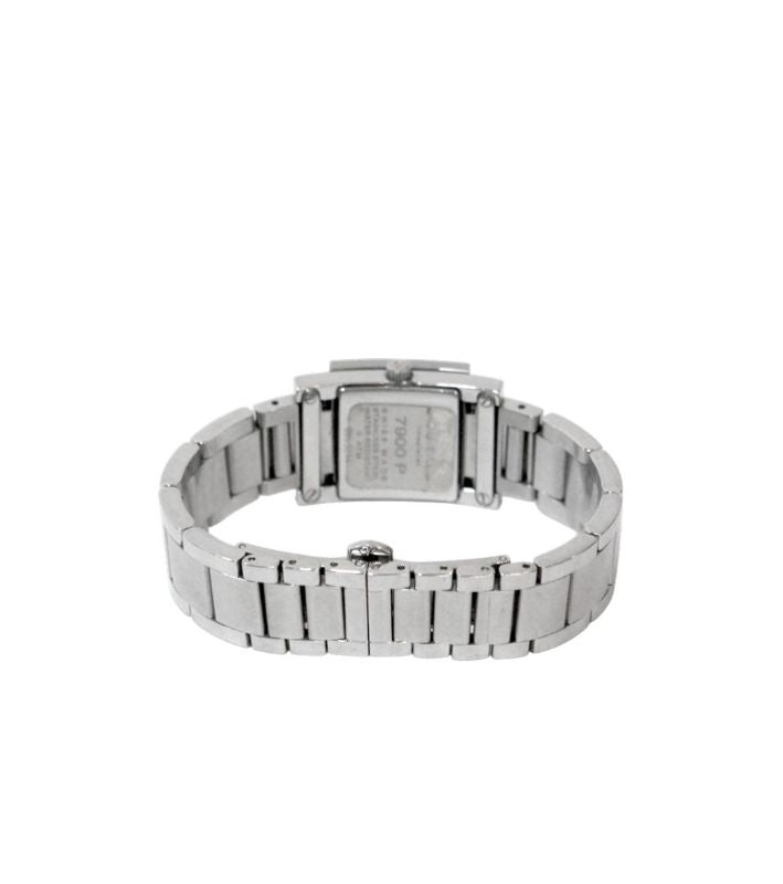 Gucci 19mm 7900P Square Quartz Steel Watch