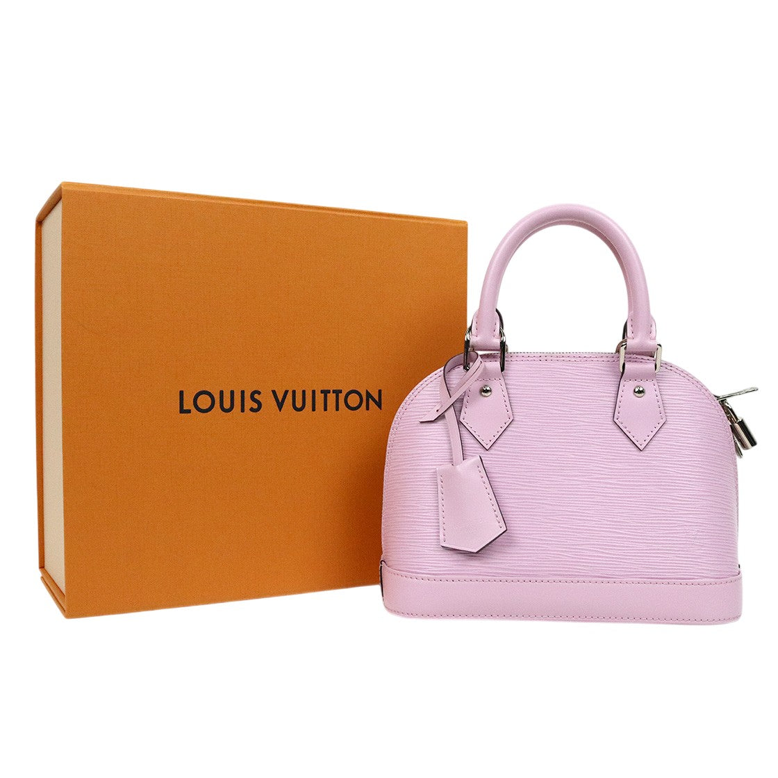 Louis Vuitton Light Pink Epi Alma BB