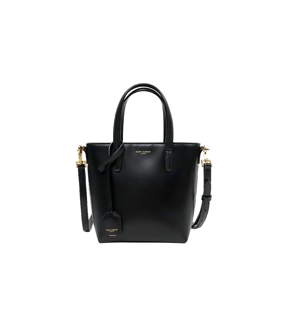 Saint Laurent Black Toy Shopper Crossbody Bag