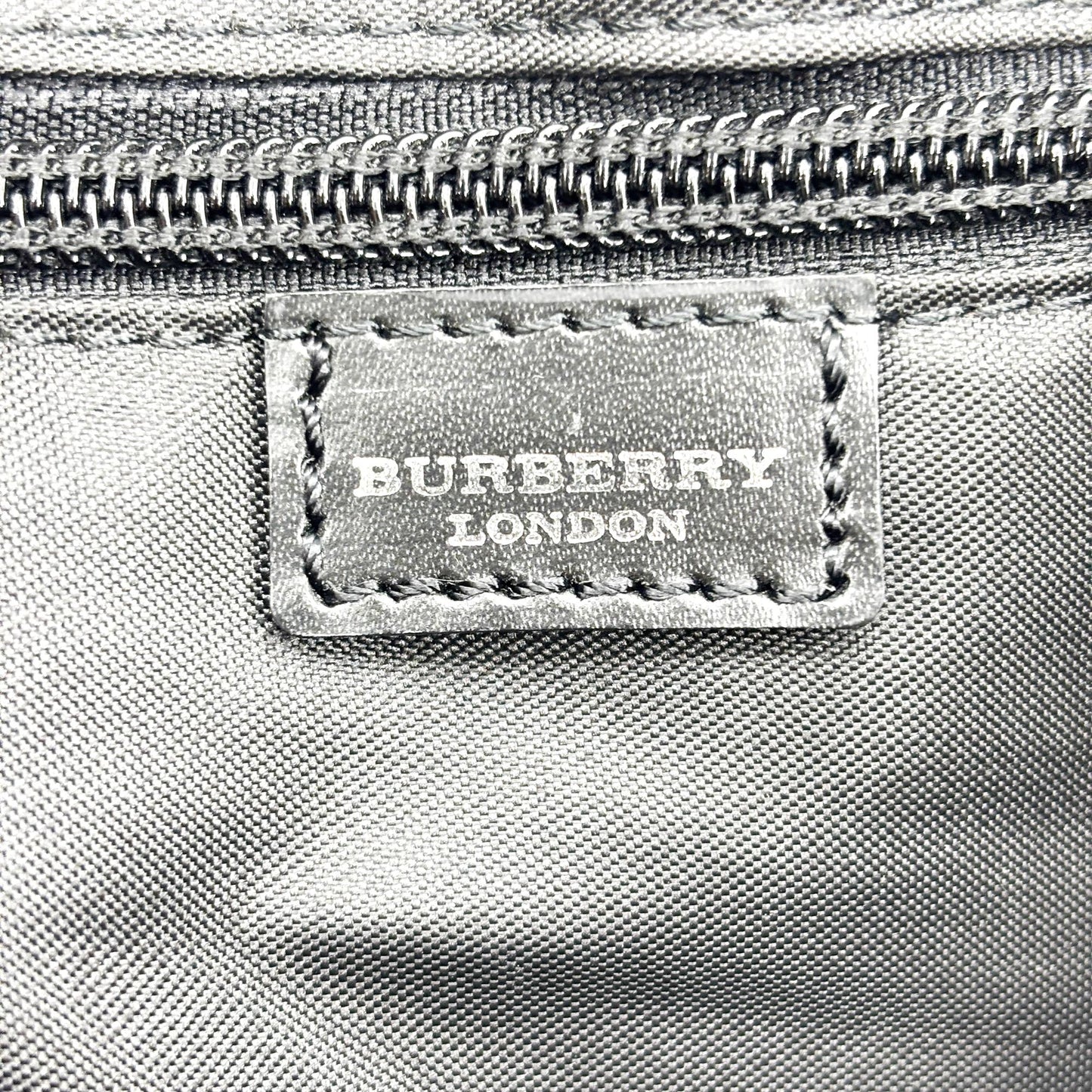 Burberry Vintage Check Nylon Messenger Diaper Bag Archive Beige