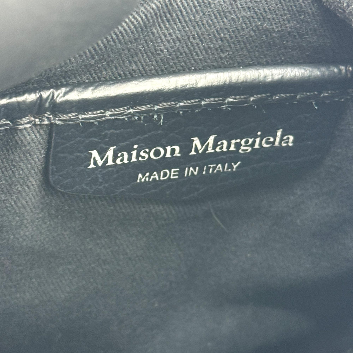 Maison Margiela 5AC Micro Bucket Bag Black