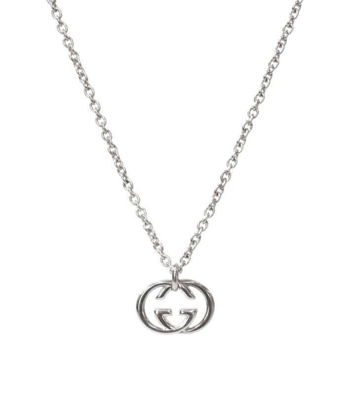 Gucci Interlocking G Silver Necklace