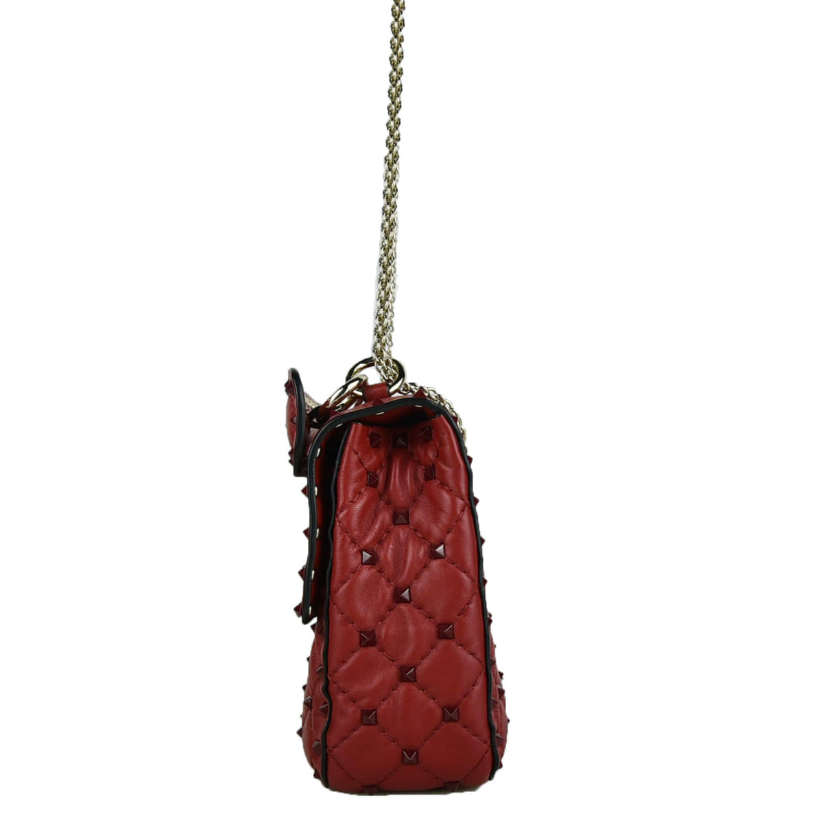 Spike stud top handle shoulder bag crossbody bag