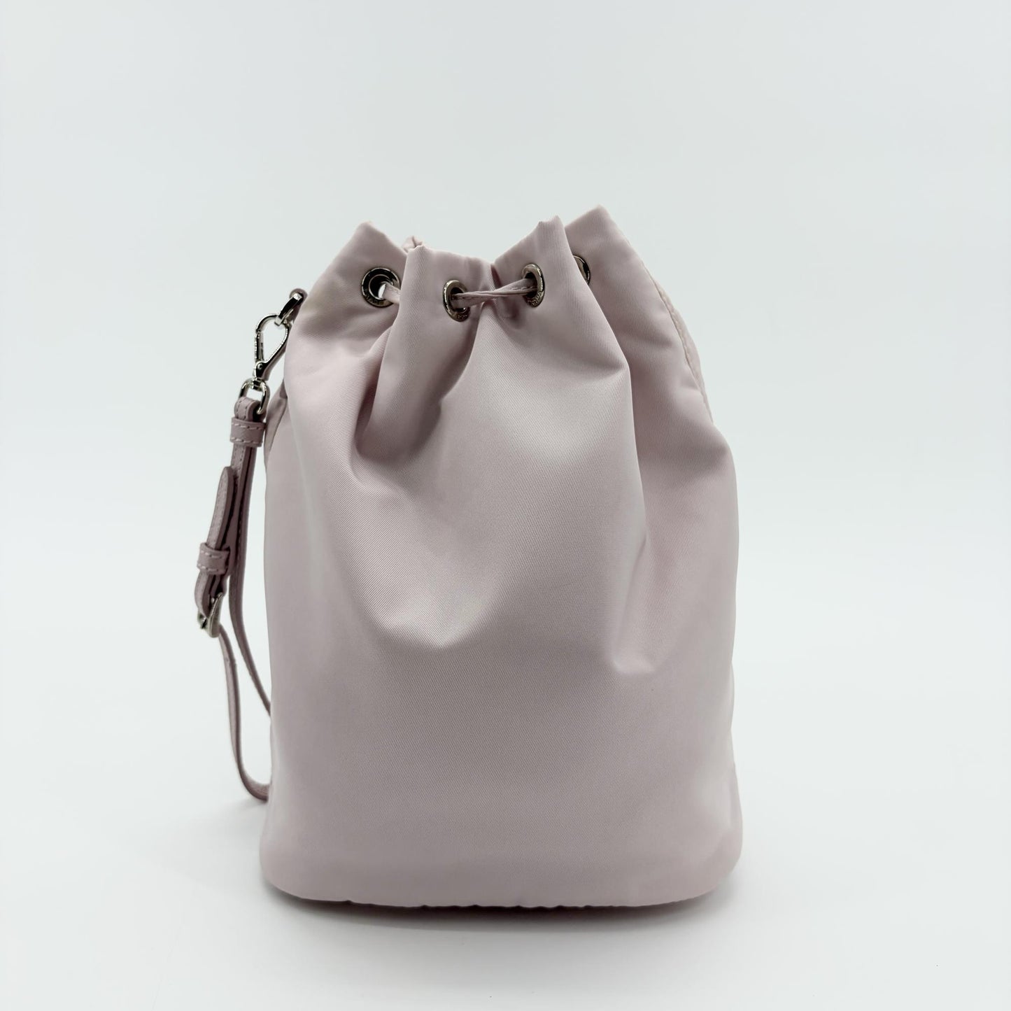 Prada Re-Nylon Drawstring Pouch Alabastro Pink