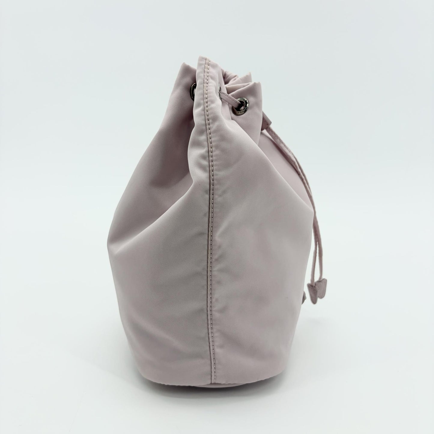 Prada Re-Nylon Drawstring Pouch Alabastro Pink