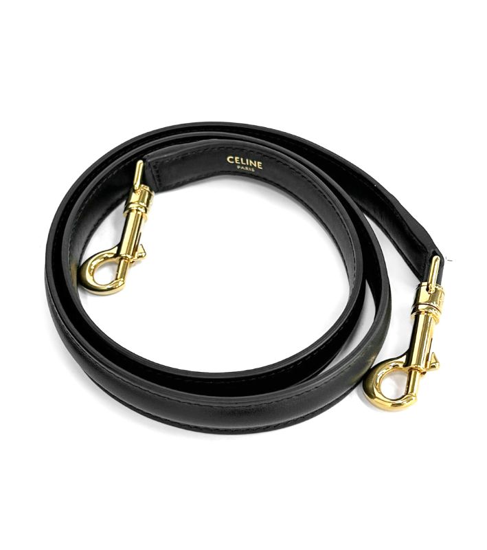 Celine Black Leather 16 Bucket Bag