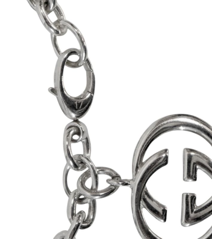 Gucci Interlocking G Silver Bracelet