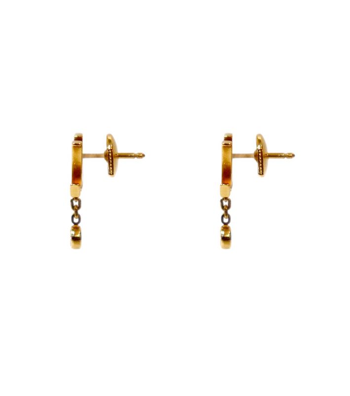 Louis Vuitton 18K Rose Gold Idyl Blossom Earrings
