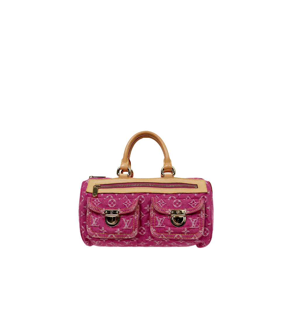 Louis Vuitton Pink Denim Neo Speedy