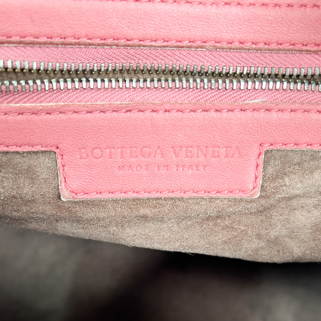 Bottega Veneta Pink Woven Bag