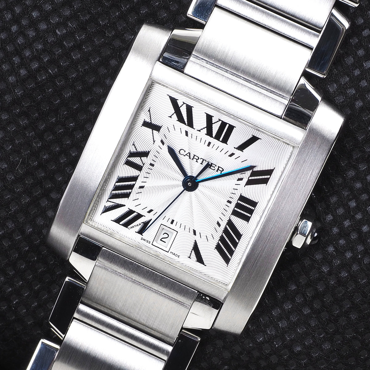 Cartier W51002Q3 Tank Française Large Automatic Watch