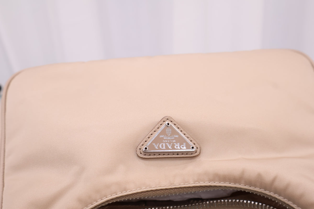 Re-Nylon Tessuto Chain Shoulder Crossbody Bag 1BH204
