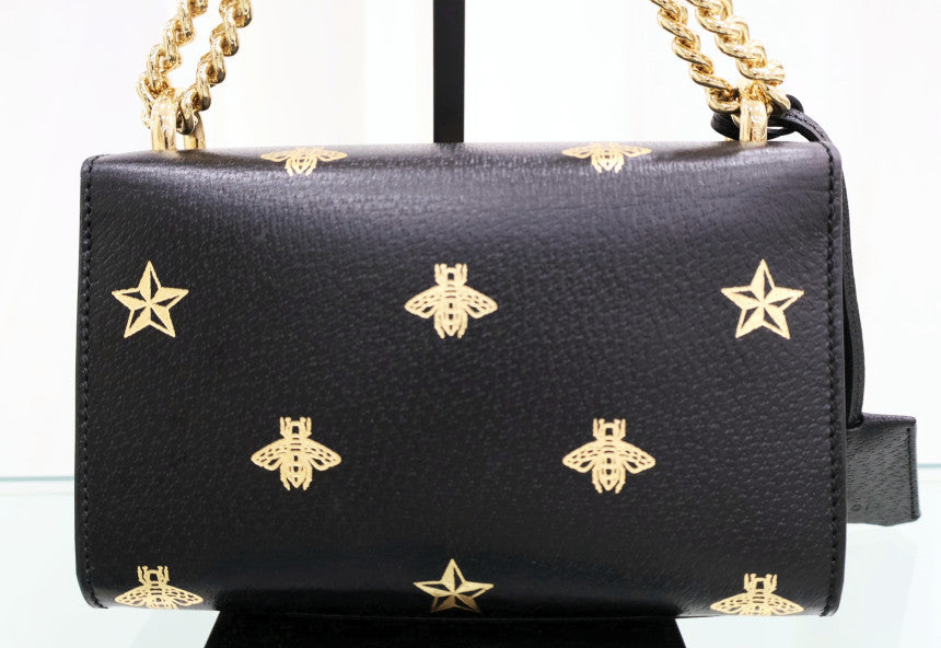Padlock Vista Honeybee Small Chain Shoulder Bag 432182