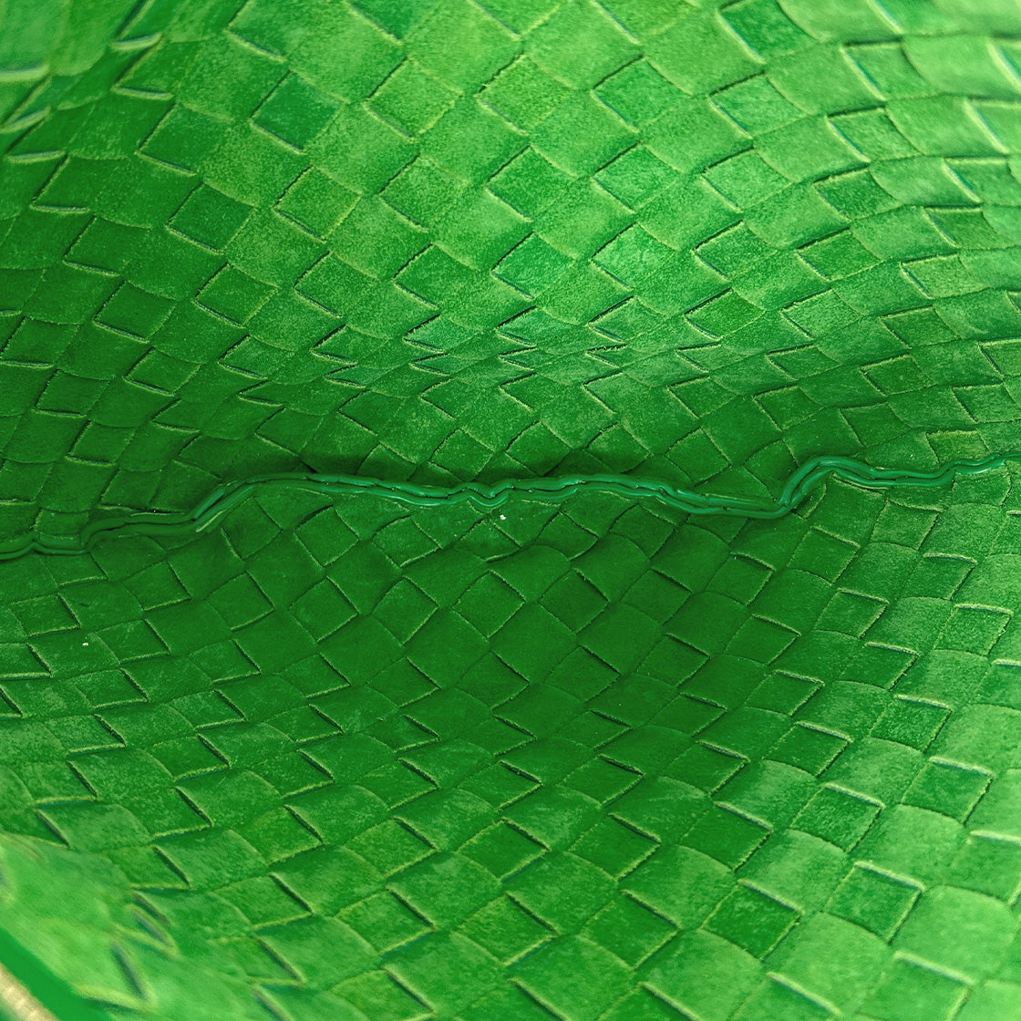 Bottega Veneta Green Turn Pouch Bag
