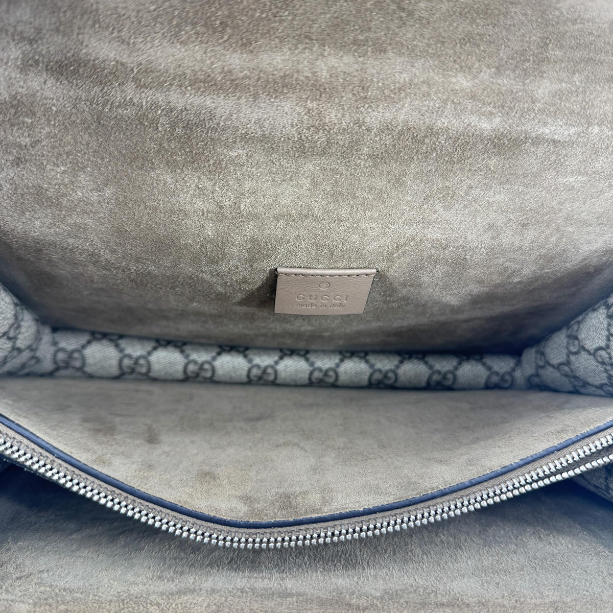 Gucci Dionysus Small GG Supreme Crossbody Bag Beige Brown