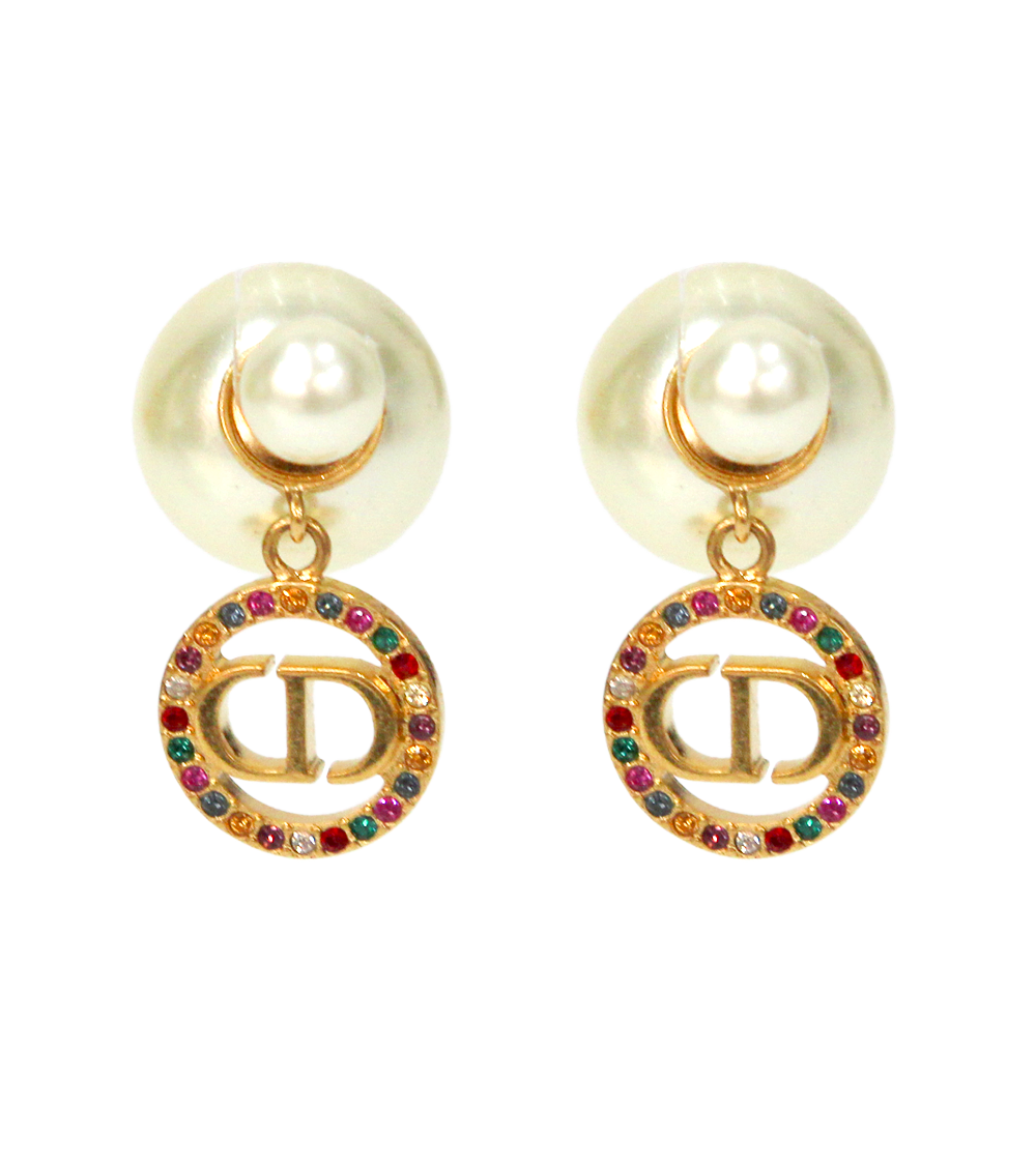 Dior pearl earrings