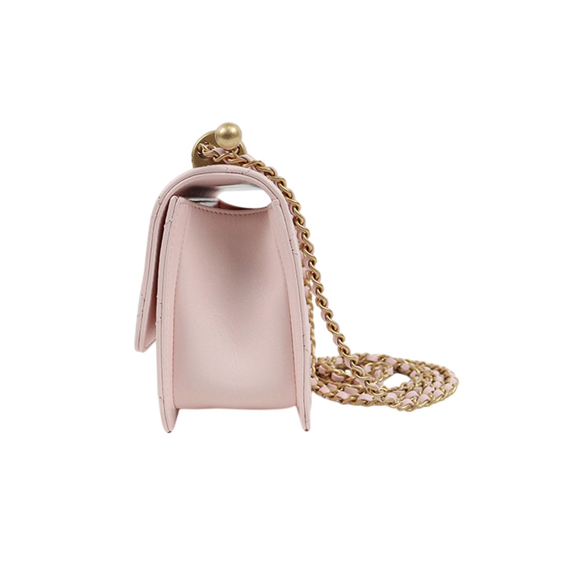 Chanel Pink Mini Flap Shoulder Bag