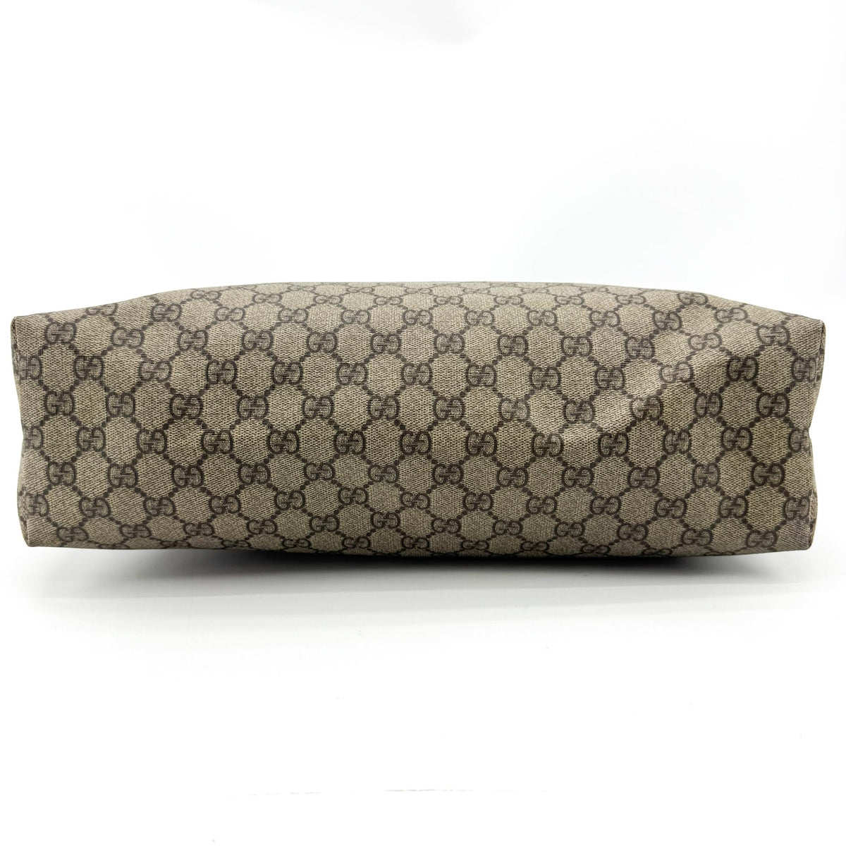 Gucci GG Supreme Medium Tote Bag Brown Black