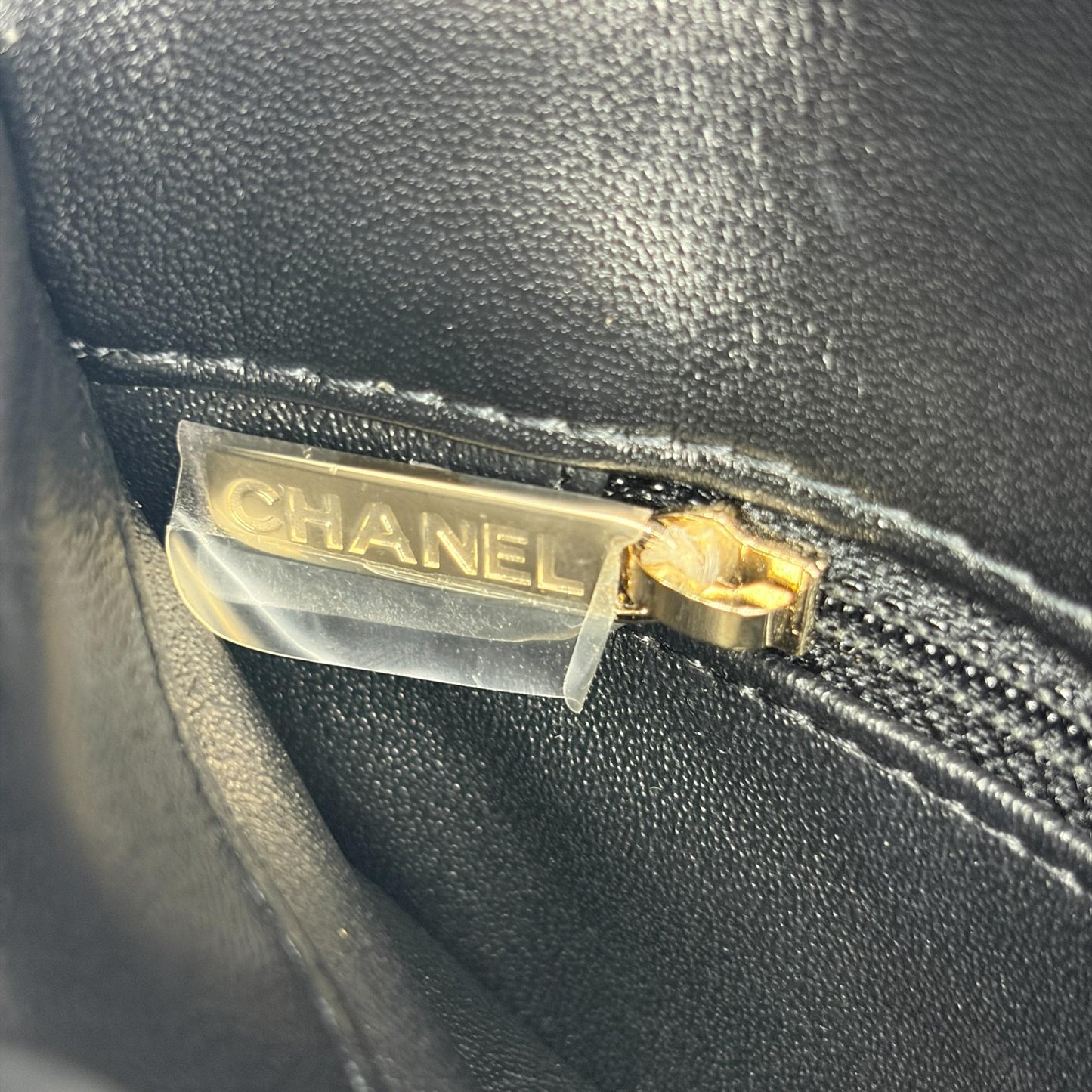 Chanel Trendy CC Small Top Handle Bag Gold Hardware Black Built-in Chip