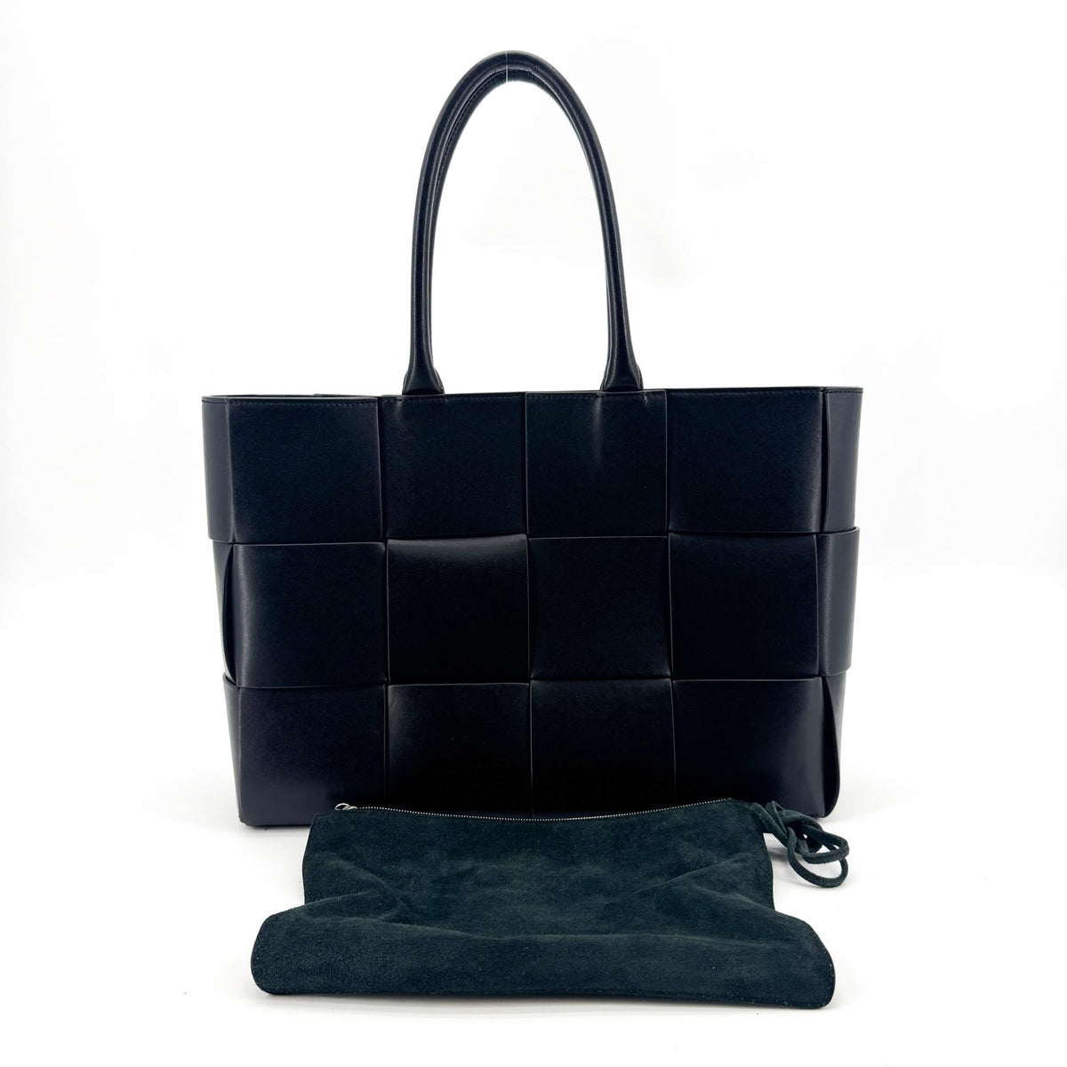 Bottega Veneta Medium Arco Tote Bag Navy