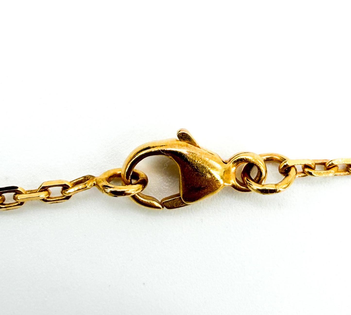 Hermès Pop H Necklace Blanc Gold Hardware