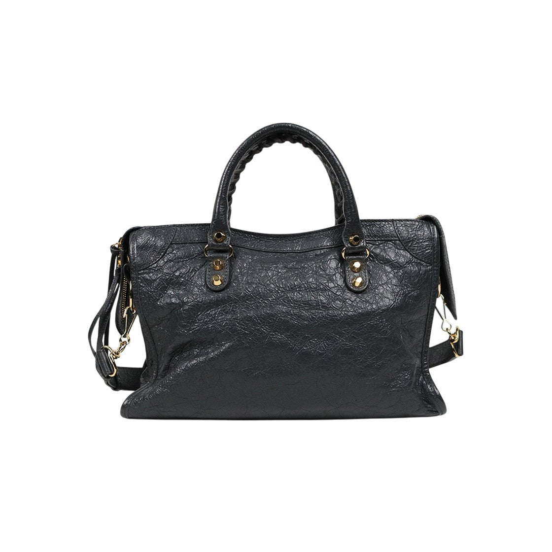 Balenciaga Gray Motor Bag