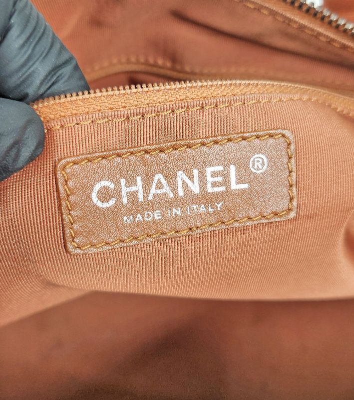 Chanel Brown Big CC Tote