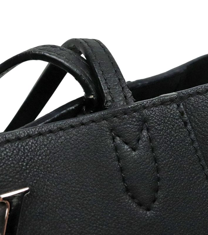 Louis Vuitton Black Leather Rock Me Cabas Shoulder Bag