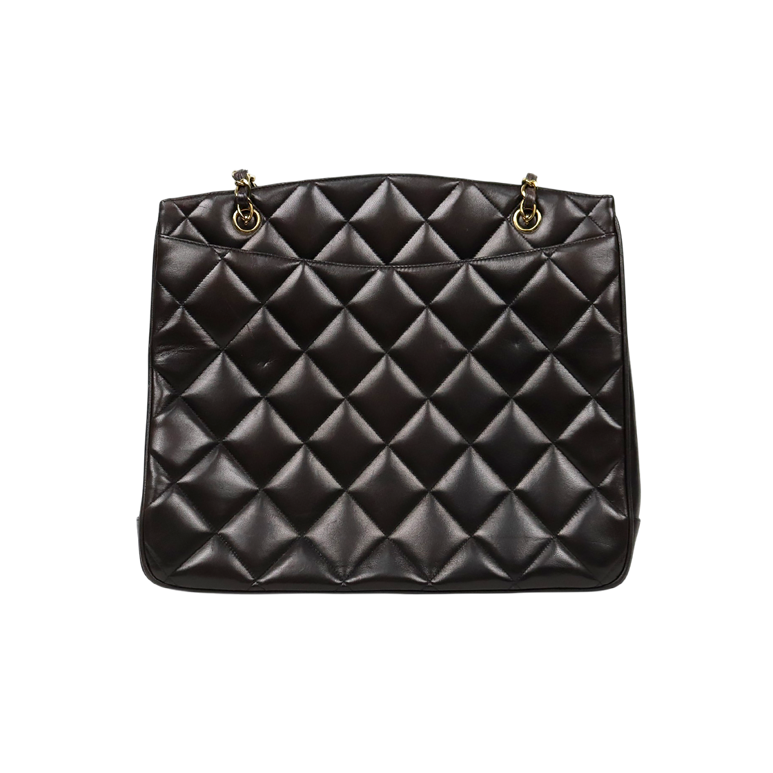 Chanel Black Quilted CC Chain Shoulder Bag