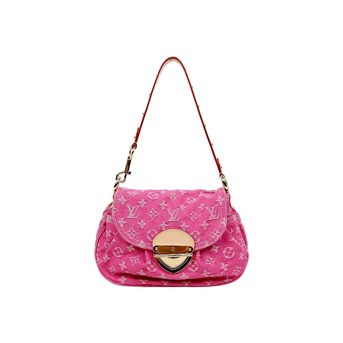 Louis Vuitton Denim Fuchsia Sunset Shoulder Bag