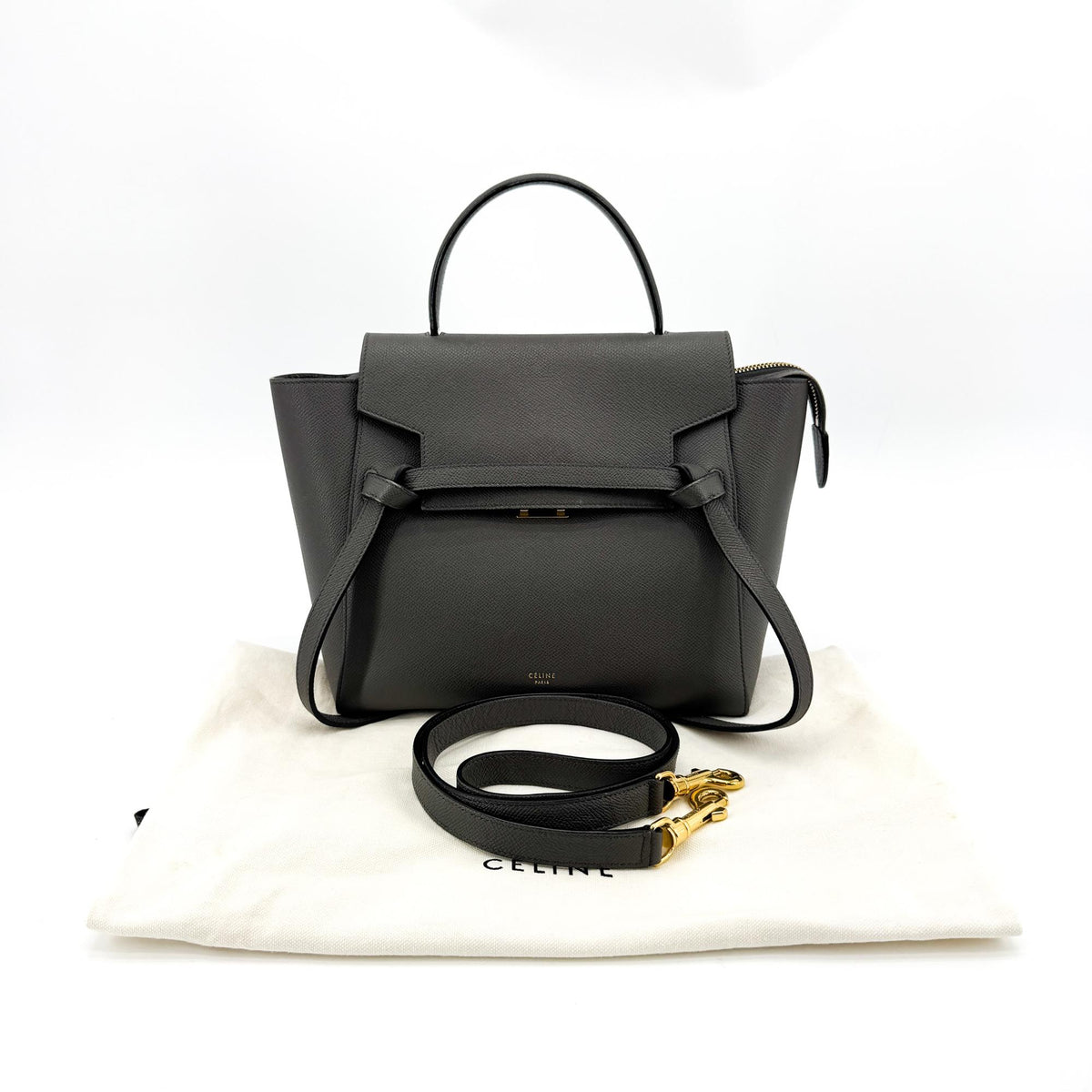 Celine Micro Belt Bag Grain Calfskin
