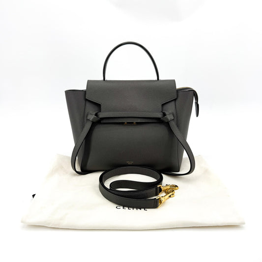 Celine Micro Belt Bag Grain Calfskin