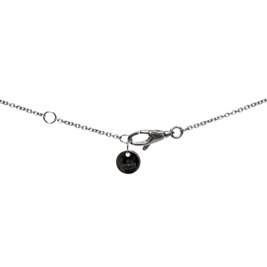 Gucci Blind for Love Silver Necklace