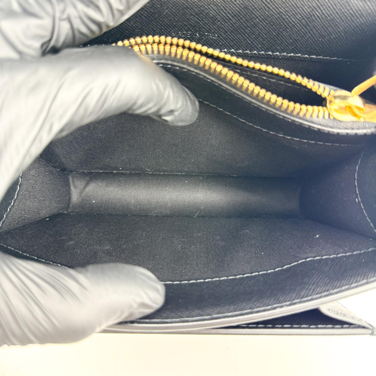 Marni Saffiano Mini Trunk Bag Black Gold Hardware