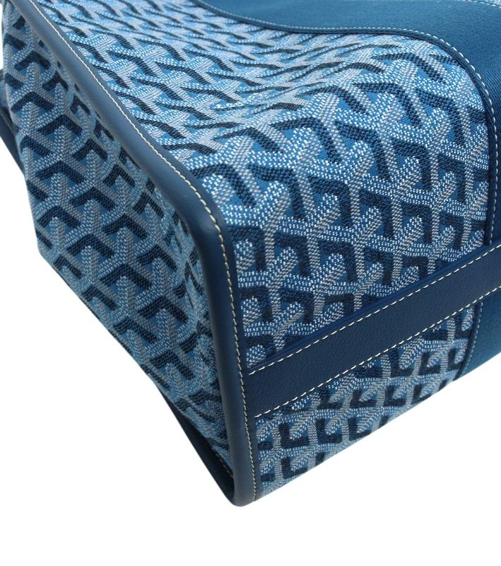 Goyard Blue Billet Tote Bag MM