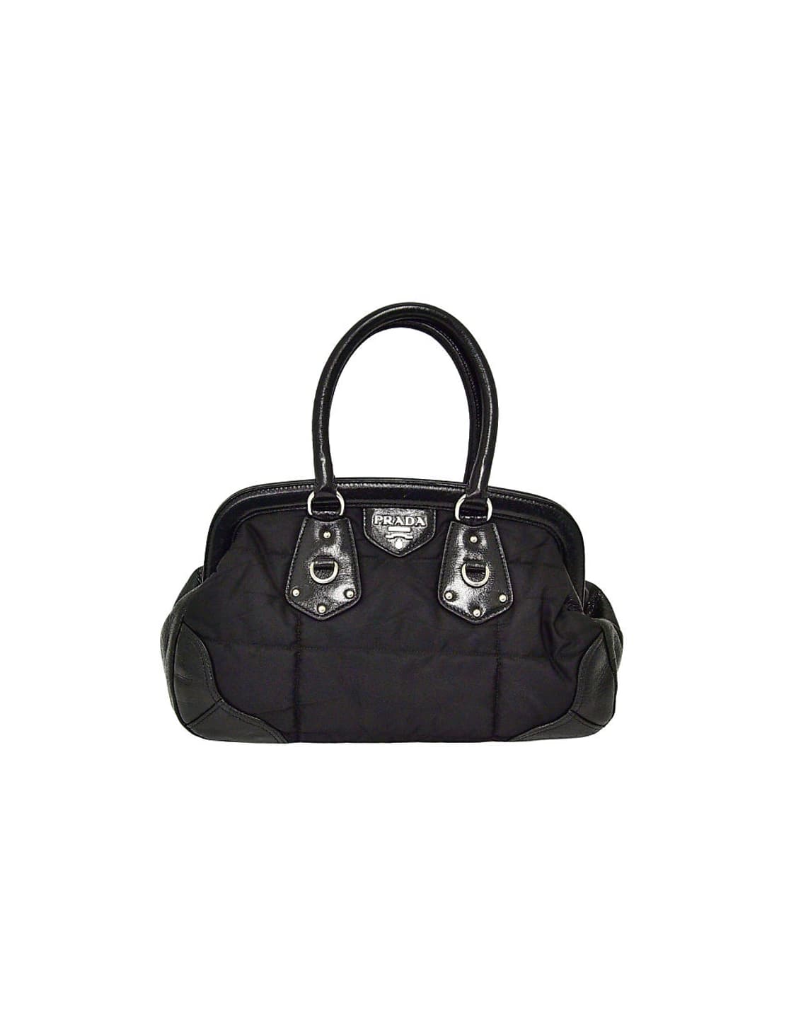 Prada quilted padded shoulder bag