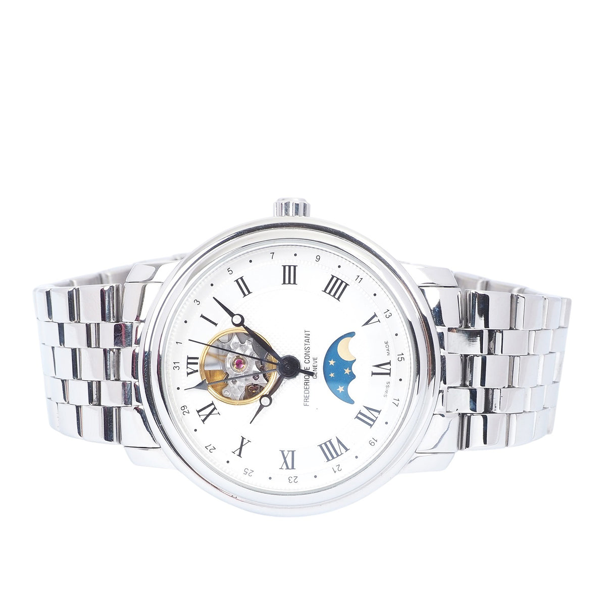 Frederique Constant FC335MC496B2 Moonphase Automatic Watch