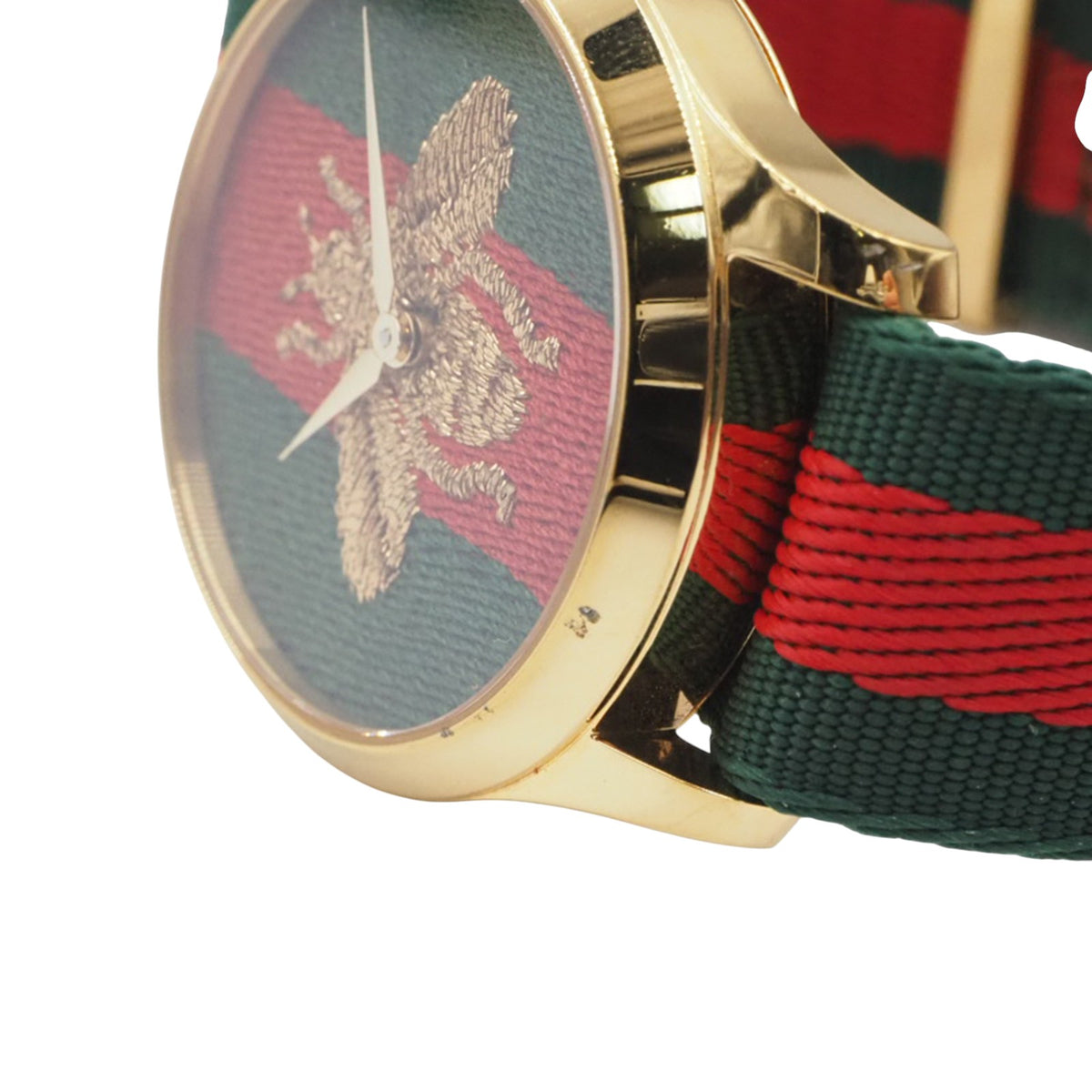 Gucci YA126487 Timeless Quartz NATO Band Watch