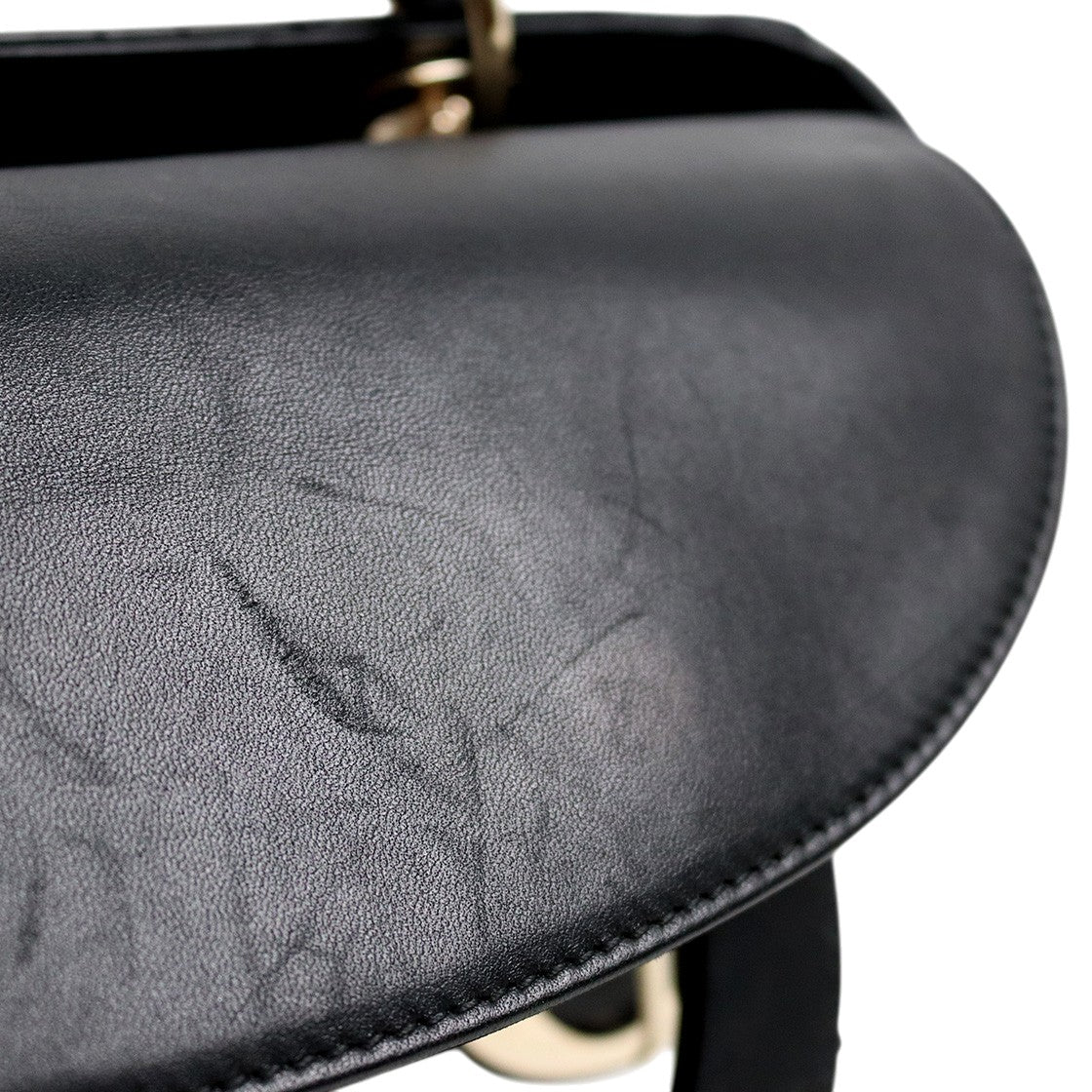 Dior Medium Black Lady Tote Bag