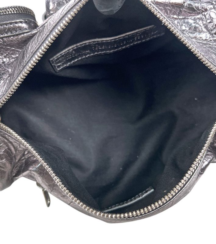 Balenciaga Silver Supervige XS Shoulder Bag