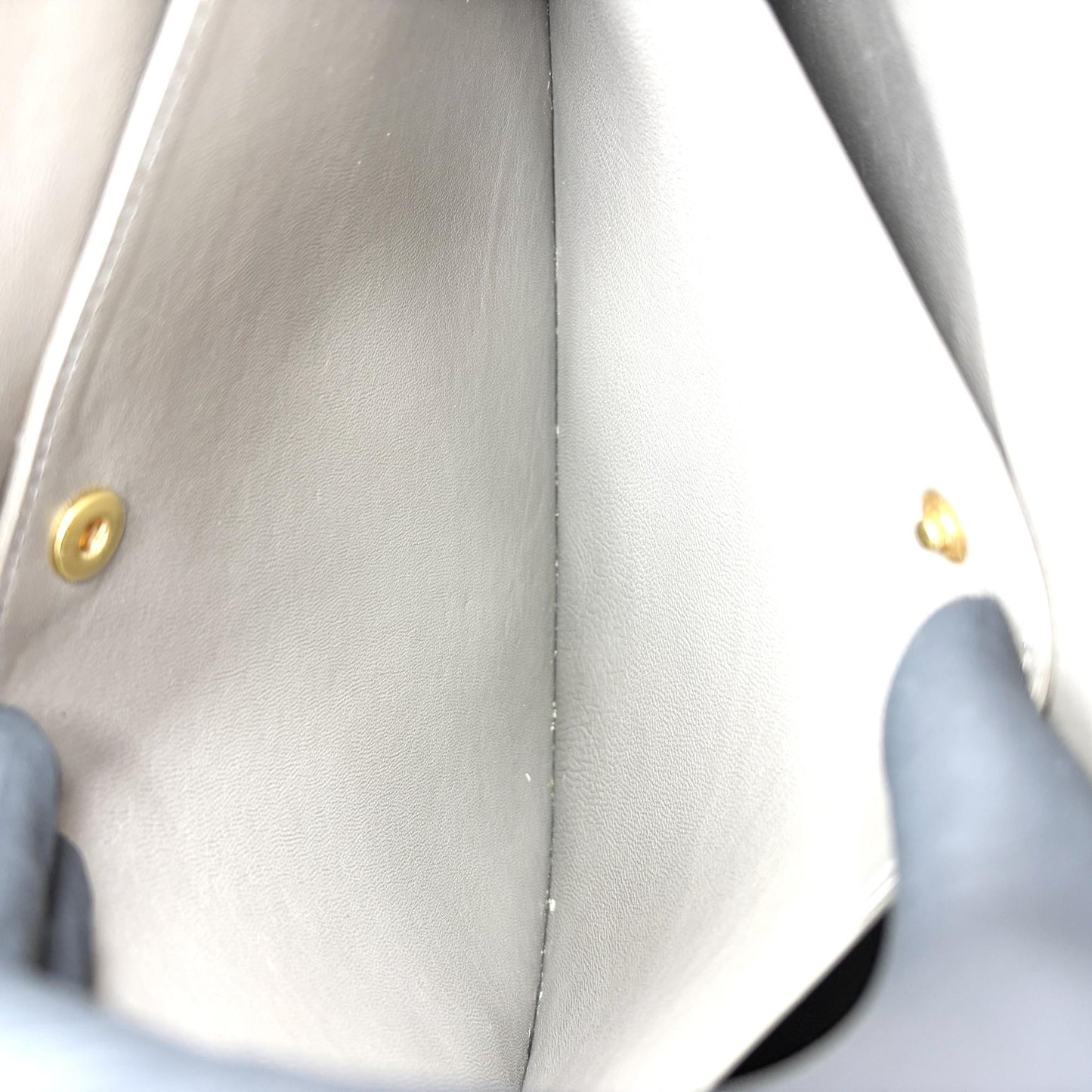 Celine Medium Trotter Shoulder Bag Grained Calfskin Taupe