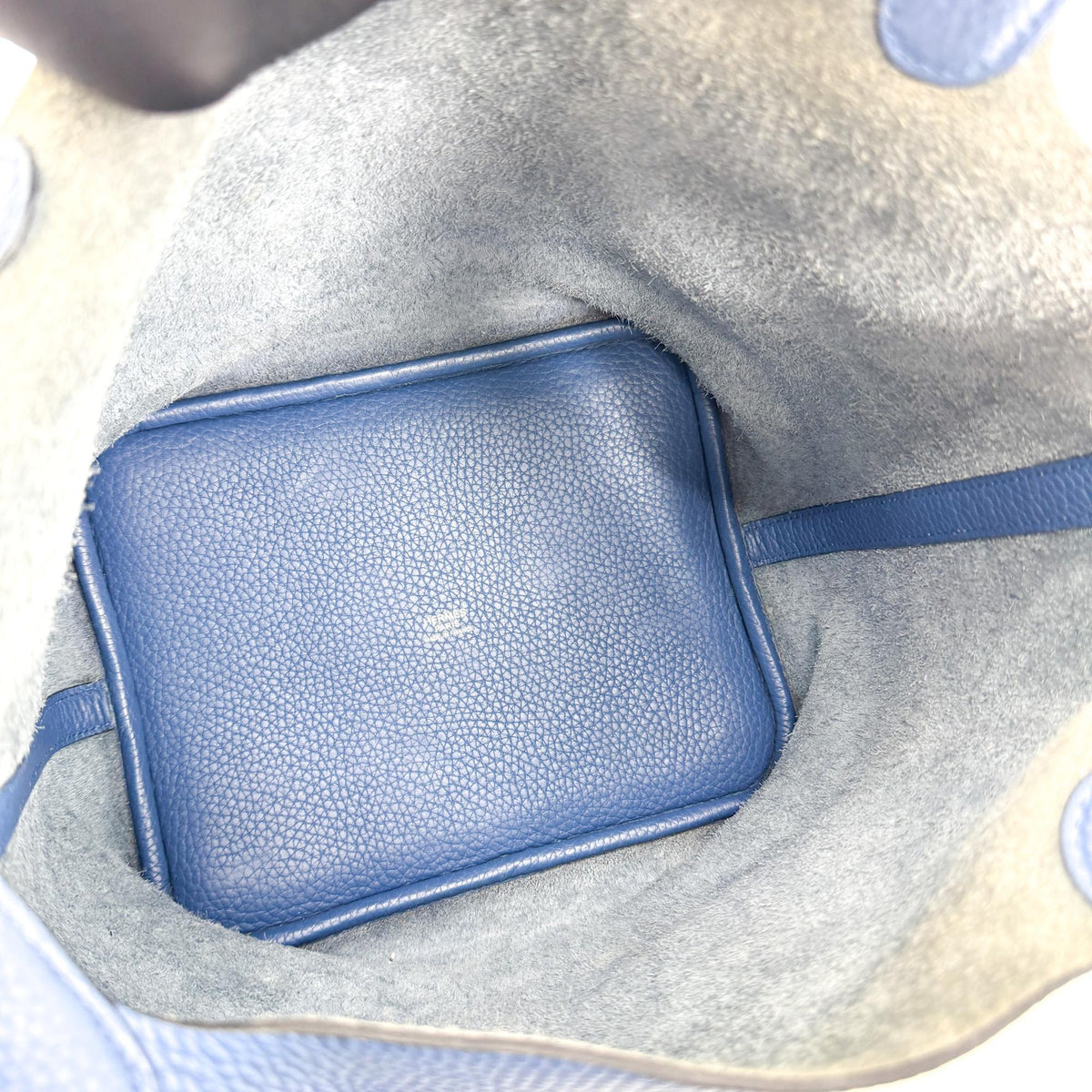 Hermès Picotin Rock Blue Tote Bag