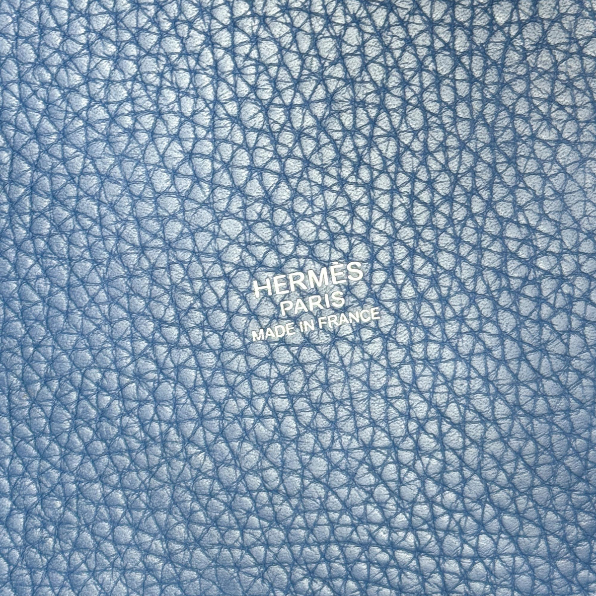 Hermès Picotin Rock Blue Tote Bag