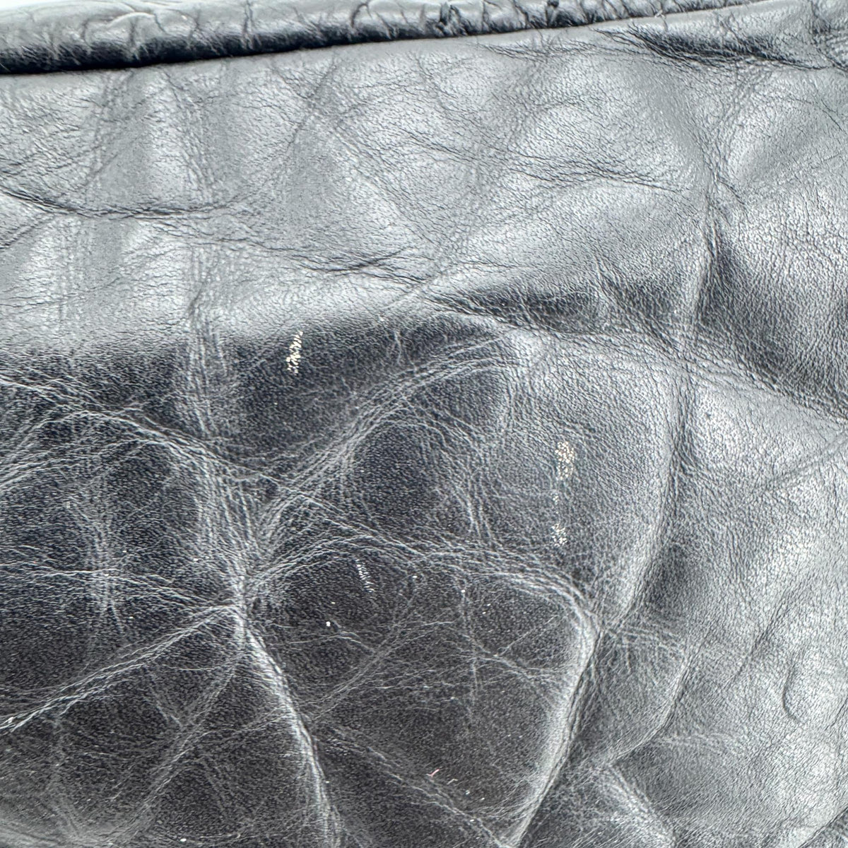 Chanel CC Crave Crossbody Tote Bag Medium Silver Hardware Black