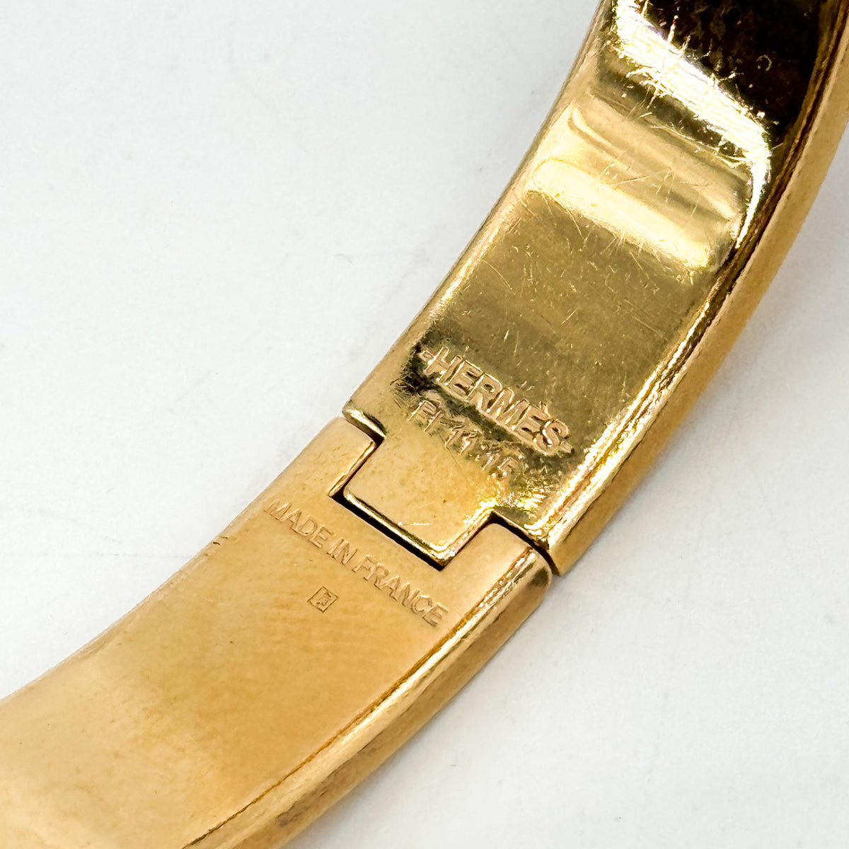 Hermès Click H Bracelet Pink Gold Hardware PM