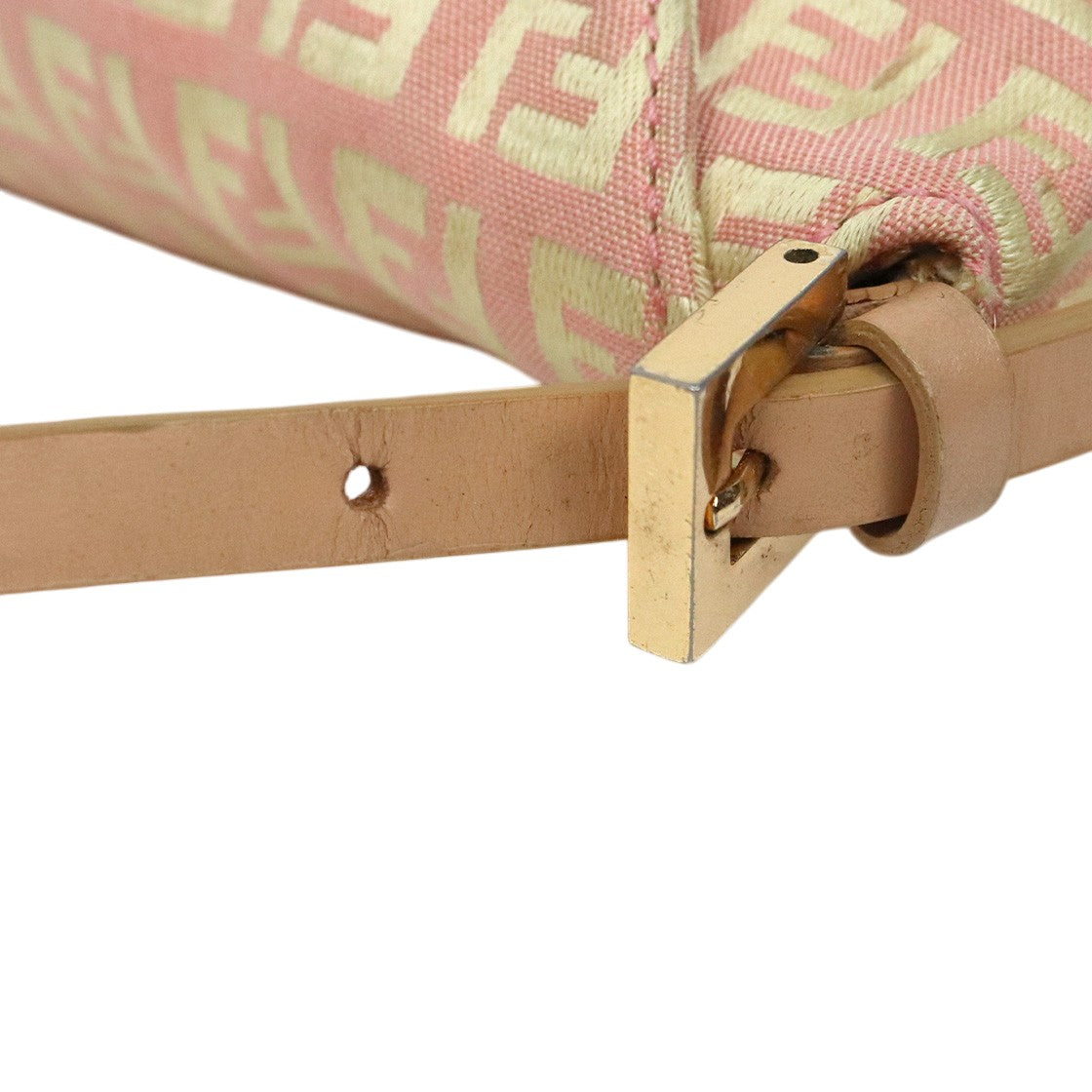 Fendi Pink Zucchino Mamma Bag